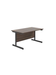 Single Upright Desk TC Office - Dark Walnut