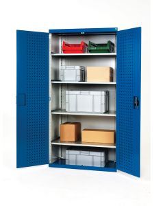 Bott Cubio Perfo Panel Lined Cupboard - 800 x 525mm