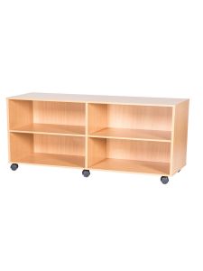 Willowbrook Mobile 4 Compartment Shelf Unit