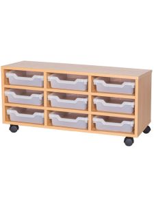Willowbrook 9 Shallow Tray Triple Unit - 460mm High