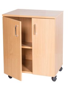Willowbrook Double Door Mobile Cupboard Unit - 615mm High