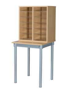 Willowbrook Premium Pigeonhole Units with Table – Organised Storage Solution