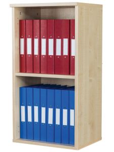 Willowbrook Premium 10 Box File Open Wall Mounted Unit 840mm High