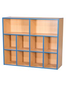 Willowbrook KubbyKurve Three Tier 2 + 4 + 4 Library Unit 1040mm High 1000mm Wide