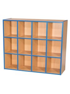 Willowbrook KubbyKurve Three Tier 4+4+4 Library Unit 1040mm High 1000mm Wide