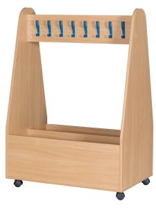 Willowbrook Premium Cloakroom Double Sided Mobile Cloakroom Unit