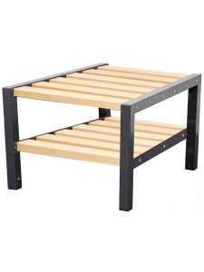 Willowbrook Premium Double Bench with Shoe Rack