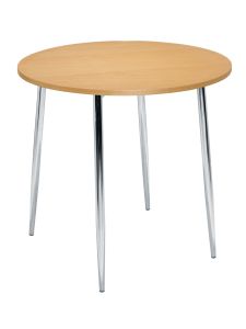 Ellipse 800mm 4 Legged Cafe/Bistro Table