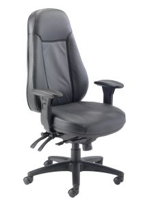 Cheetah 24 Hour Leather Office Chair