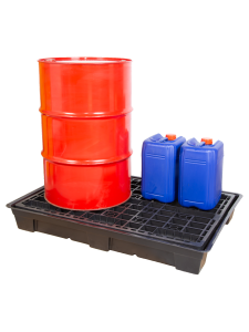 Fentex Recycled Plastic Spill Pallet - 2 Drums