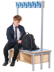 Willowbrook KubbyClass Double Sided Coat Benches