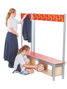 Willowbrook KubbyClass Single Sided Coat Benches
