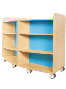 Willowbrook KubbyClass Curved Library Bookcase 1000mm