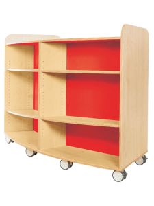 Willowbrook KubbyClass Curved Library Bookcase 1250mm