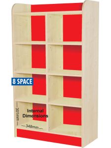 Willowbrook KubbyClass Twin Storage Cubes 1500mm High - 8 Space Cube