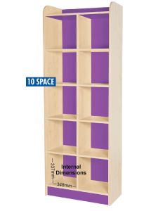 Willowbrook KubbyClass Twin Storage Cubes 2000mm High - 10 Space Cube