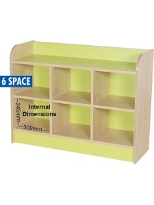 Willowbrook KubbyClass Triple Storage Cubes 750mm High - 6 Space Cube
