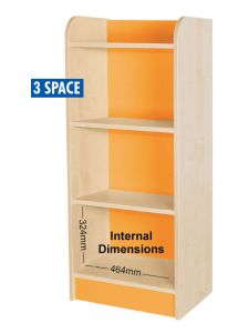 Willowbrook KubbyClass Single Storage Cubes 1250mm High - 3 Space Cube