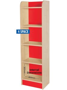 Willowbrook KubbyClass Single Storage Cubes 1750mm High - 4 Space Cube