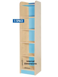 Willowbrook KubbyClass Single Storage Cubes 2000mm High - 5 Space Cube