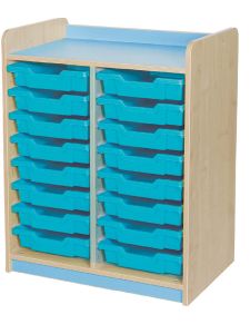 Willowbrook KubbyClass Double Bay Tray Storage Units