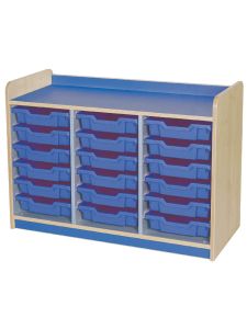 Willowbrook KubbyClass Triple Bay Tray Storage Units