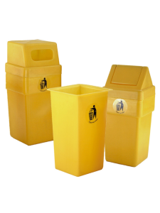 GPC Outdoor Yellow Litter Bins
