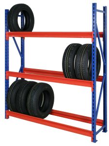 Anco TS Longspan Tyre Racking - 3 Levels