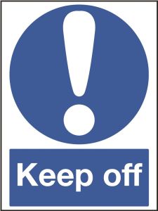 GPC Keep Off Sign - Pack of 10