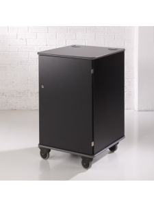 Metroplan Coloured Mobile Multi-Media Cabinet