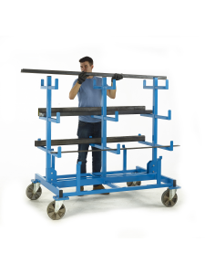 GPC Heavy Duty Mobile Bar Storage Rack