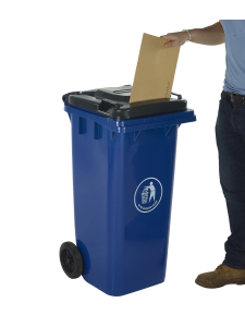 GPC Wheelie Bins with Letter Slot Lid