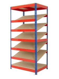 Anco Kanban Shelving with 5 Sloping Shelves