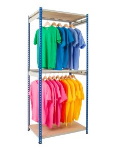 Anco Rivet Garment Racks - Single Rail
