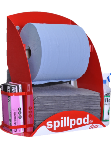 Fentex General Purpose SpillPod Duo Kit - Blue Paper Roll