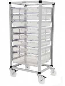 Stacarac 8 Tray Container Trolley