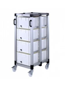 Stacarac 4 Level Container Trolley