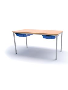 Willowbrook 1100 x 550mm Classroom Table C/W Trays