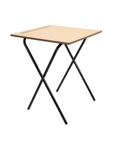 Beech Folding Exam Desk (TC66ED-ECON-720-BE)