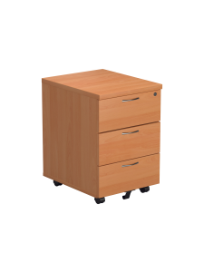 3 Drawer Mobile Pedestal