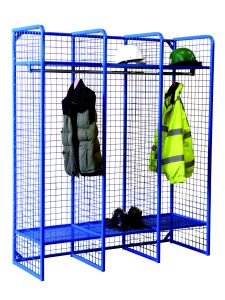 GPC Heavy Duty Wire Mesh Storage Wall Mounted