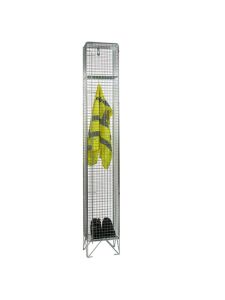 Premier 1 Door Wire Mesh Locker
