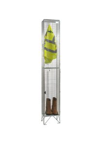 Premier 2 Door Wire Mesh Lockers