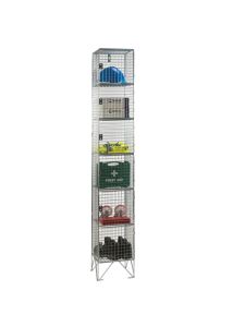 Premier 6 Door Wire Mesh Locker