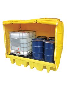 Fentex Double IBC Spill Pallet with Cover
