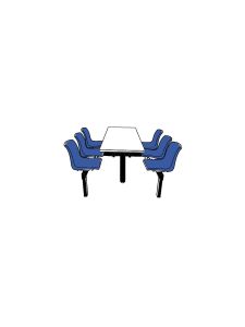 GPC Canteen Table 6 Seater - 2 Way Access