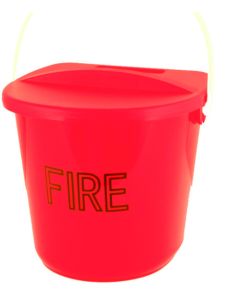 Firemark Fire Bucket and Lid