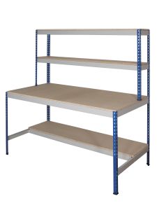 Anco Rivet Workstations - Half Undershelf Workstation
