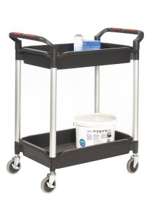 Proplaz Plus Plastic Shelf and Tray Trolleys