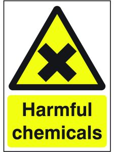 GPC Harmful Chemicals Sign - Pack of 10